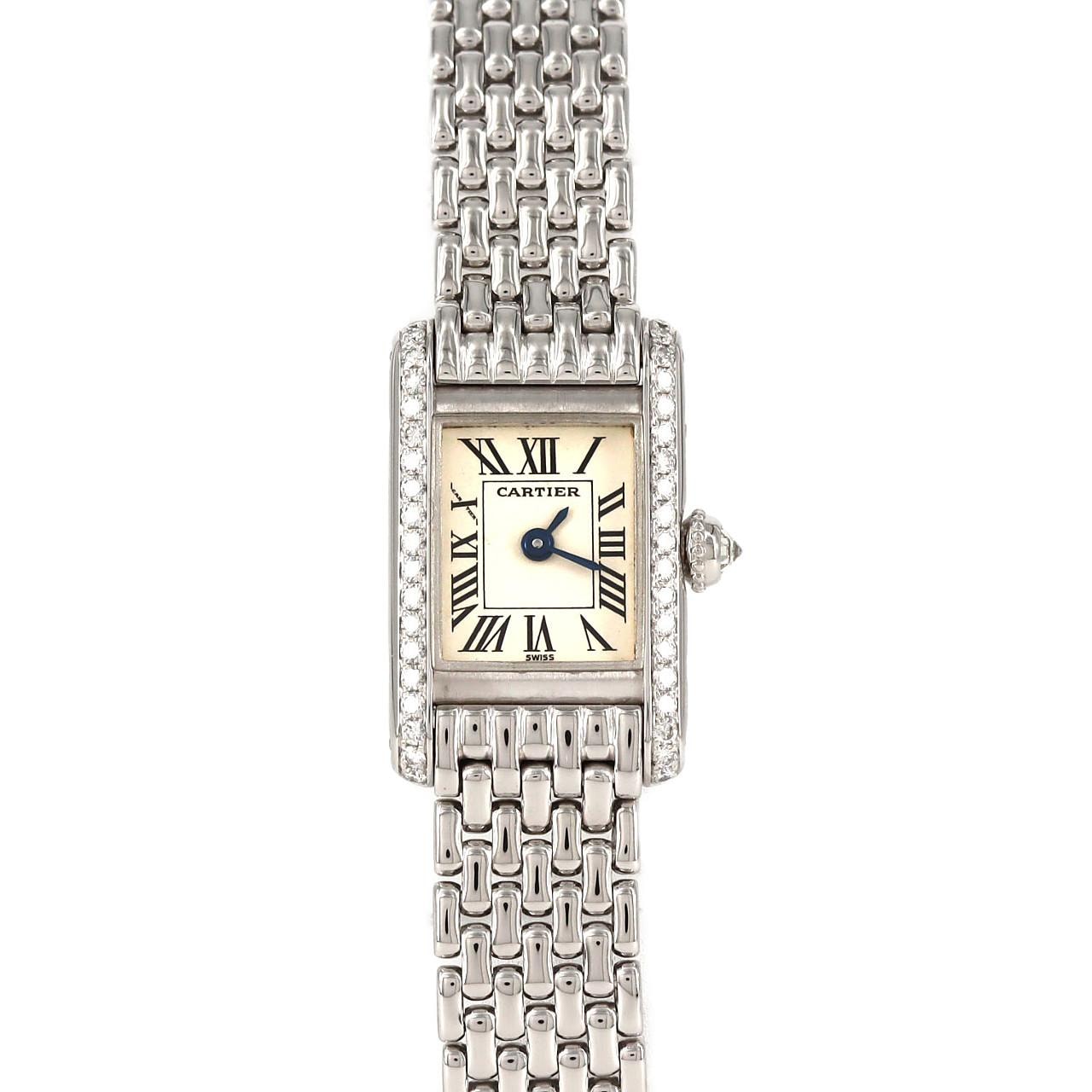 カルティエ ミニタンク WG/D WB2009U3 WG クォーツ