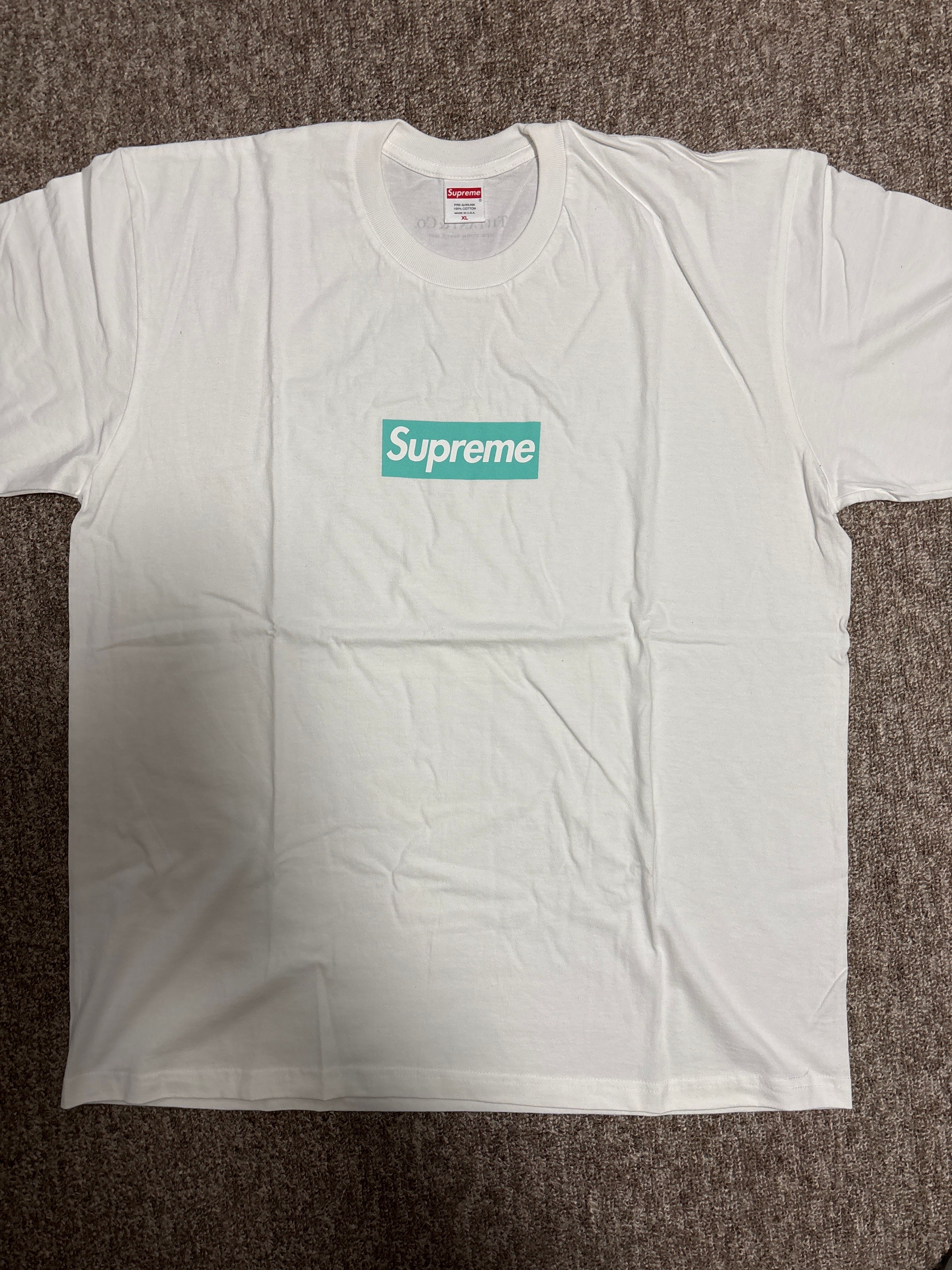 Supreme / Tiffany & Co. Box Logo Tee "White"