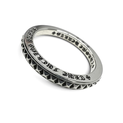 CHROME HEARTS 極美品 クロムハーツ TFP JV PNK トゥルーファッキンパンク ジュビパンク リング 指輪 21号 インボイス・袋付属 クロス ジュエリー アクセサリー クロム Aランク 中古 鑑定済 クロムリング