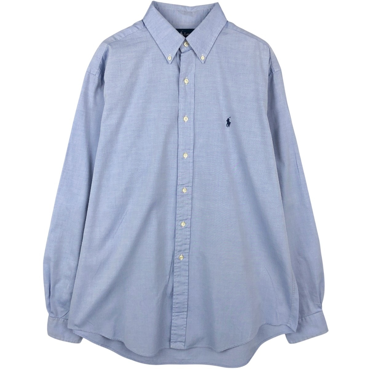 古着 ラルフローレン Ralph Lauren CLASSIC FIT クラシックフィット 長袖 ボタンダウンシャツ メンズL相当/eaa669007
