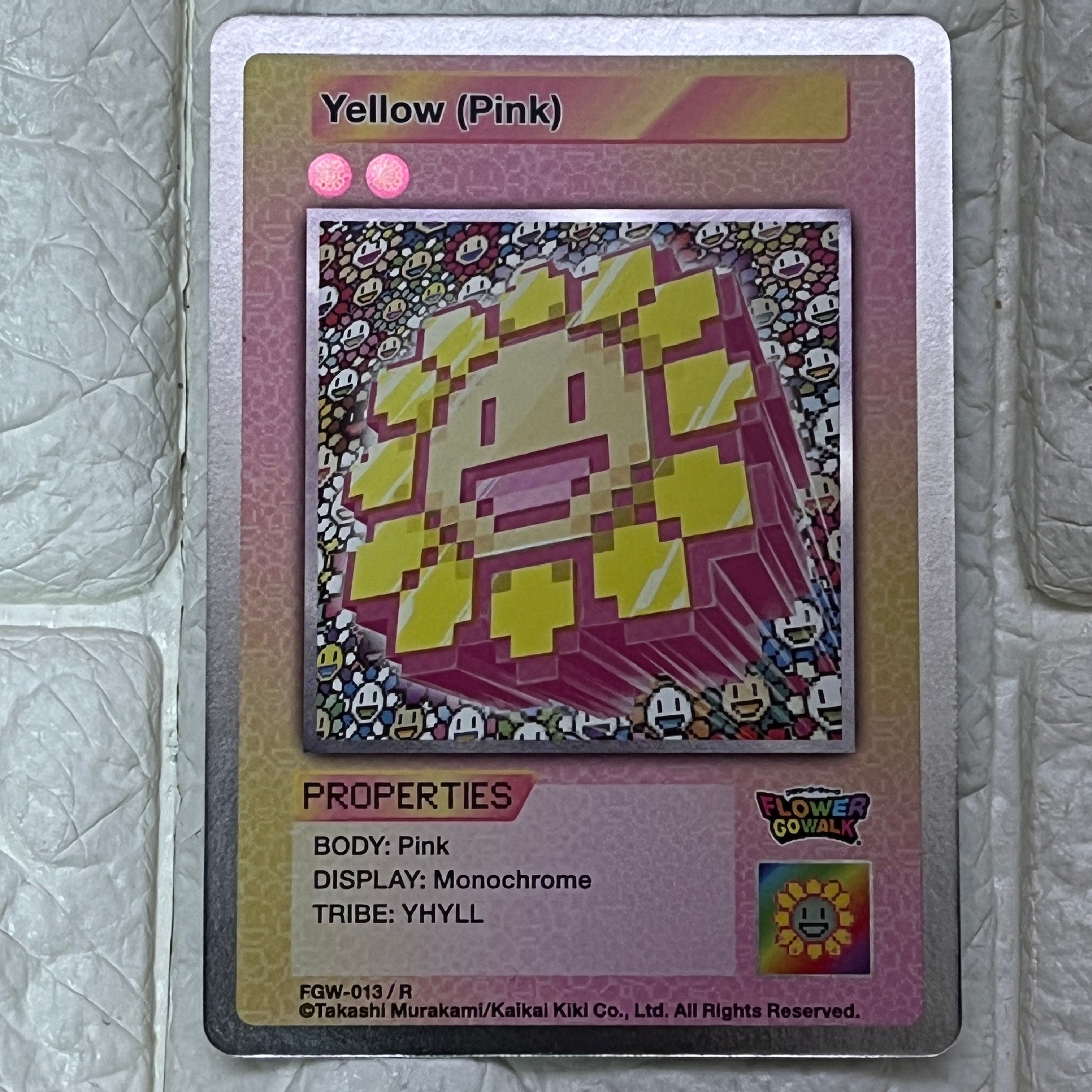 イエロー (ピンク) R [FGW-013]【英語版】(ムラカミフラワーズ「Flower Go Walk 付属限定版」)