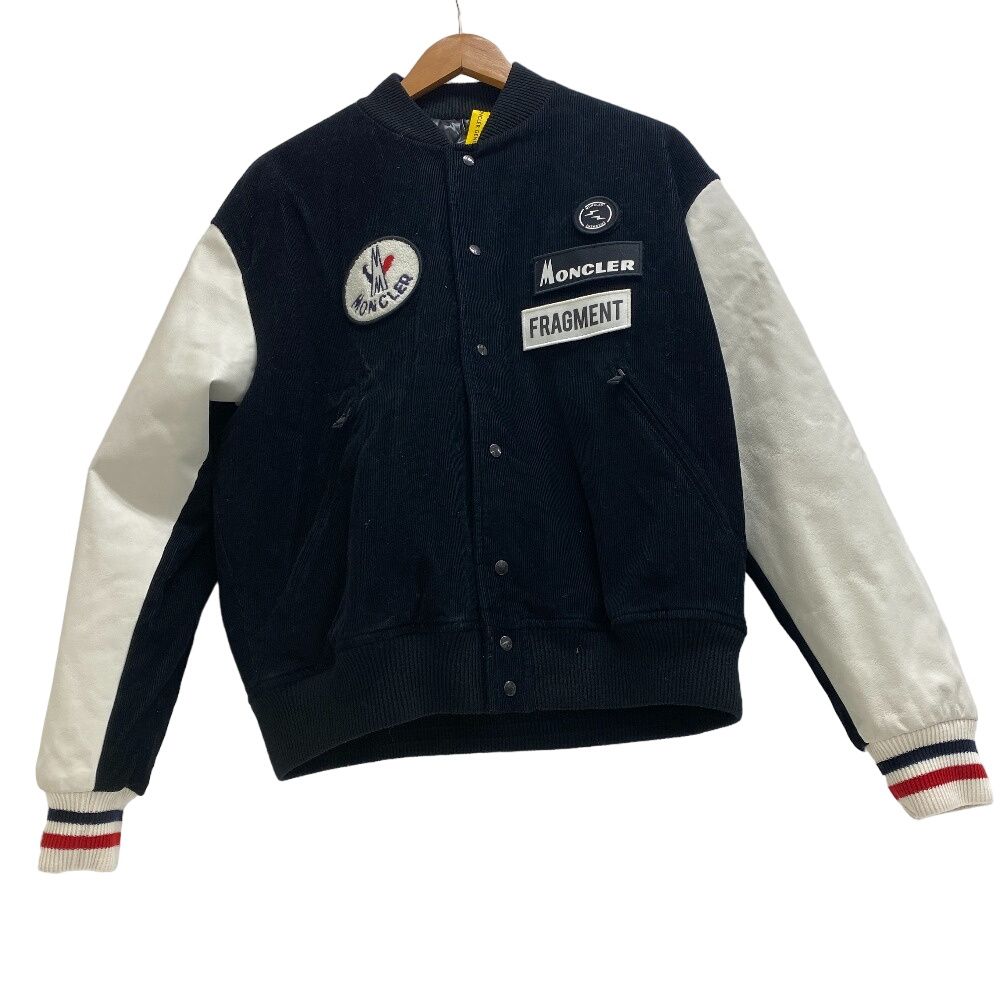 モンクレール MONCLER ダウンジャケット SVEN 藤原ヒロシ 18年 スタジャン ブラック