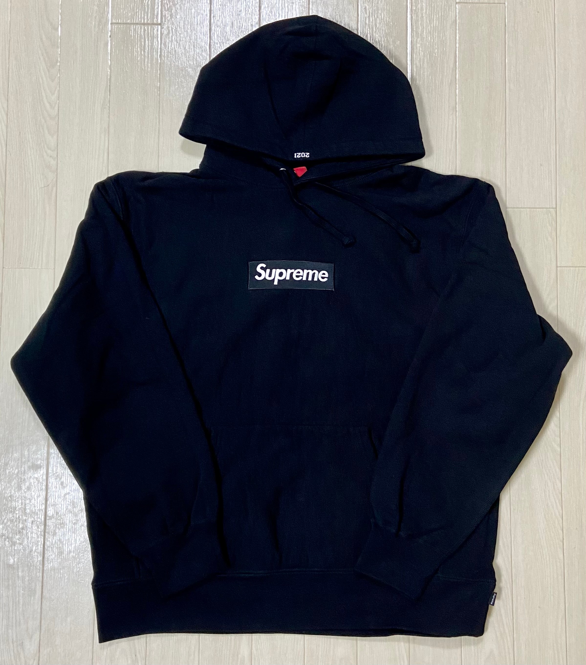 Supreme Box Logo Hooded Sweatshirt "Black" (21FW)