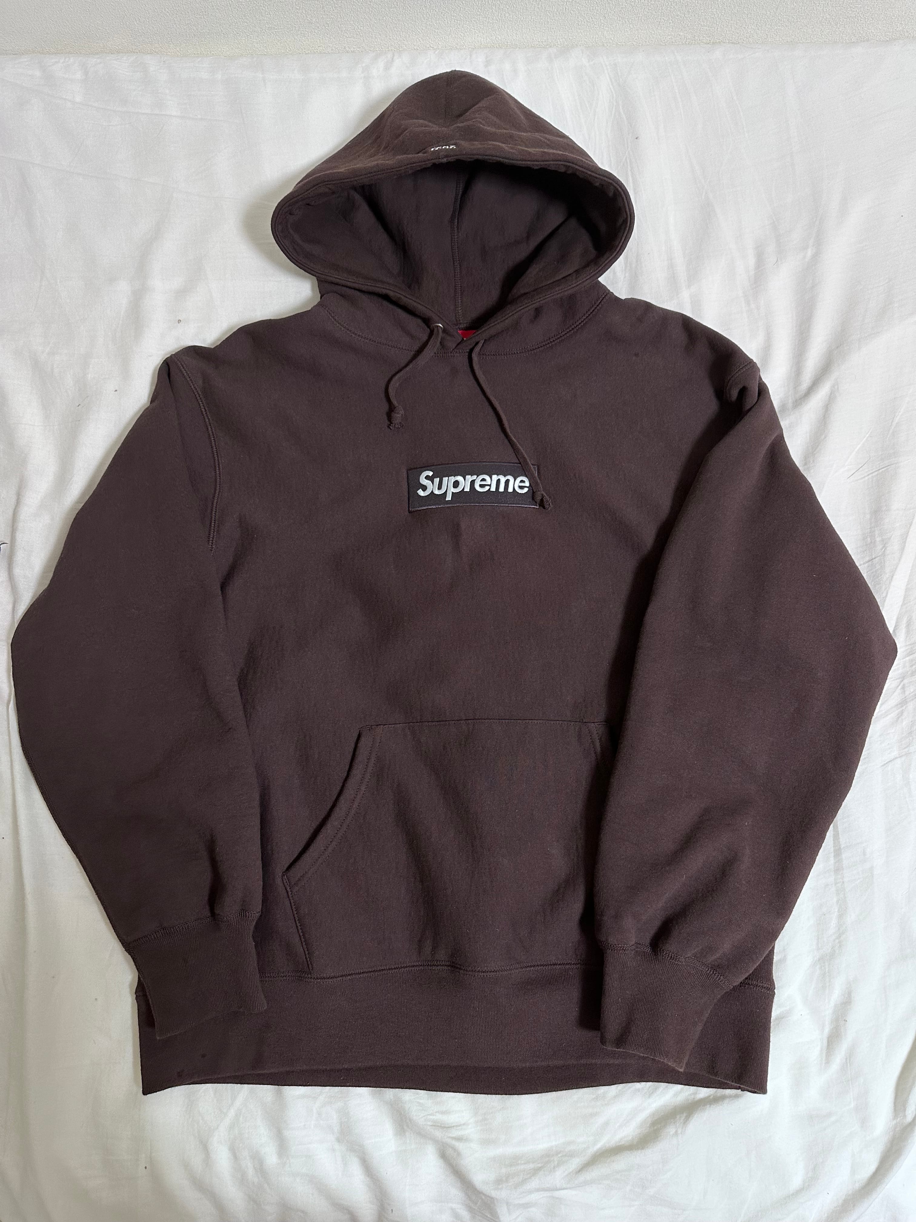 Supreme Box Logo Hooded Sweatshirt "Dark Brown" (21FW)