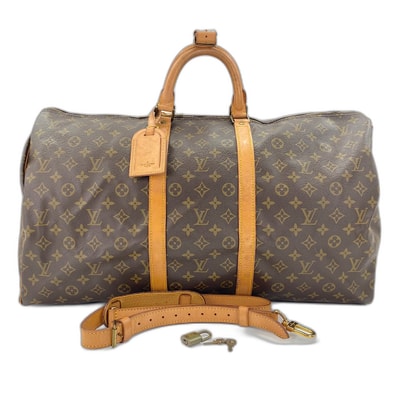 ヴィトン LV キーポル・バンドリエール 55 ボストンバッグ【中古】