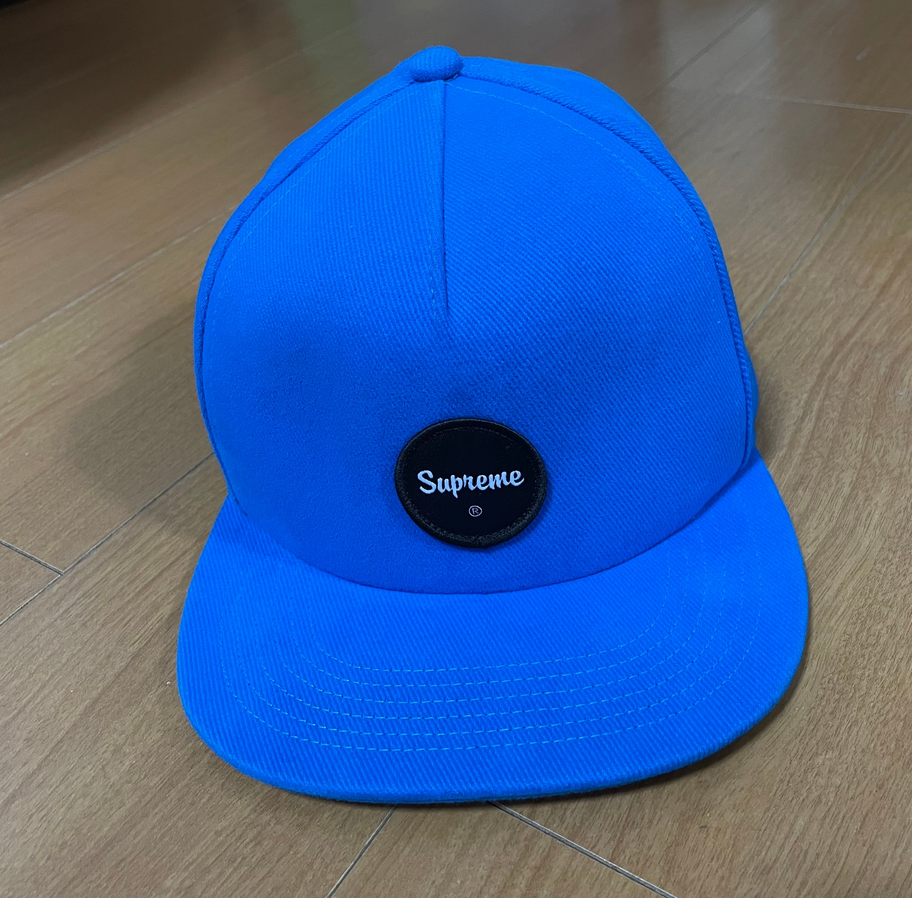 Supreme Twill Patch 5-Panel "Bright Blue
"