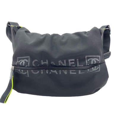 シャネル CHANEL ナイロン スポーツライン ショルダーバッグ【中古】