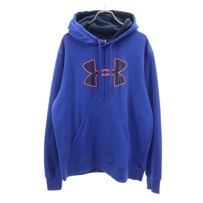 UNDER ARMOUR アンダーアーマー 長袖 スウェットパーカー LG ブルー プルオーバー