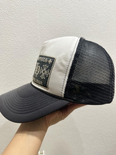 Chrome Hearts Trucker Cap CH "Black/White"
