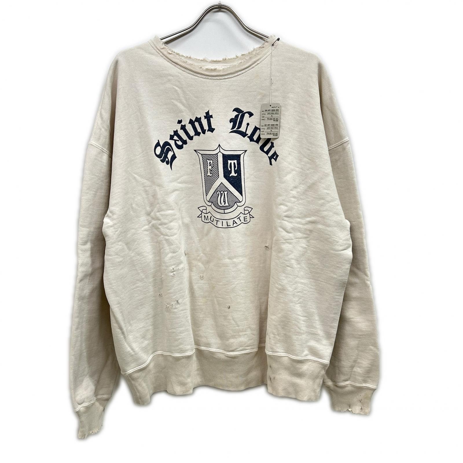 SAINT Mxxxxxx Crew Neck Sweat Saint Loue "White"