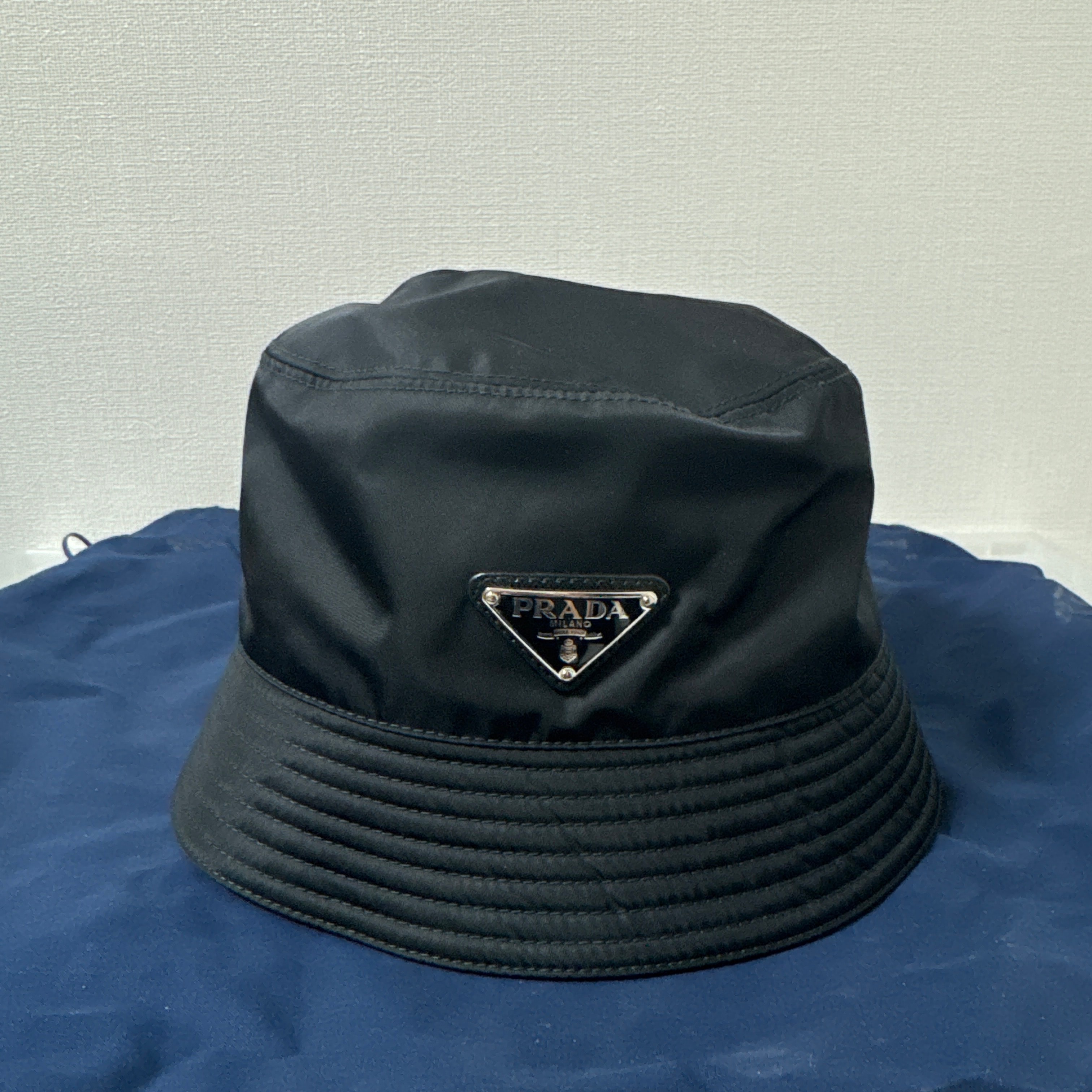 B (目立った傷や汚れなし)】PRADA プラダ Re-Nylon ギャバジン ウール