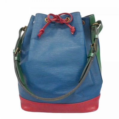 【6dd4049】ルイヴィトン ショルダーバッグ エピ ノエ M44082 トレドブルー【中古】レディース