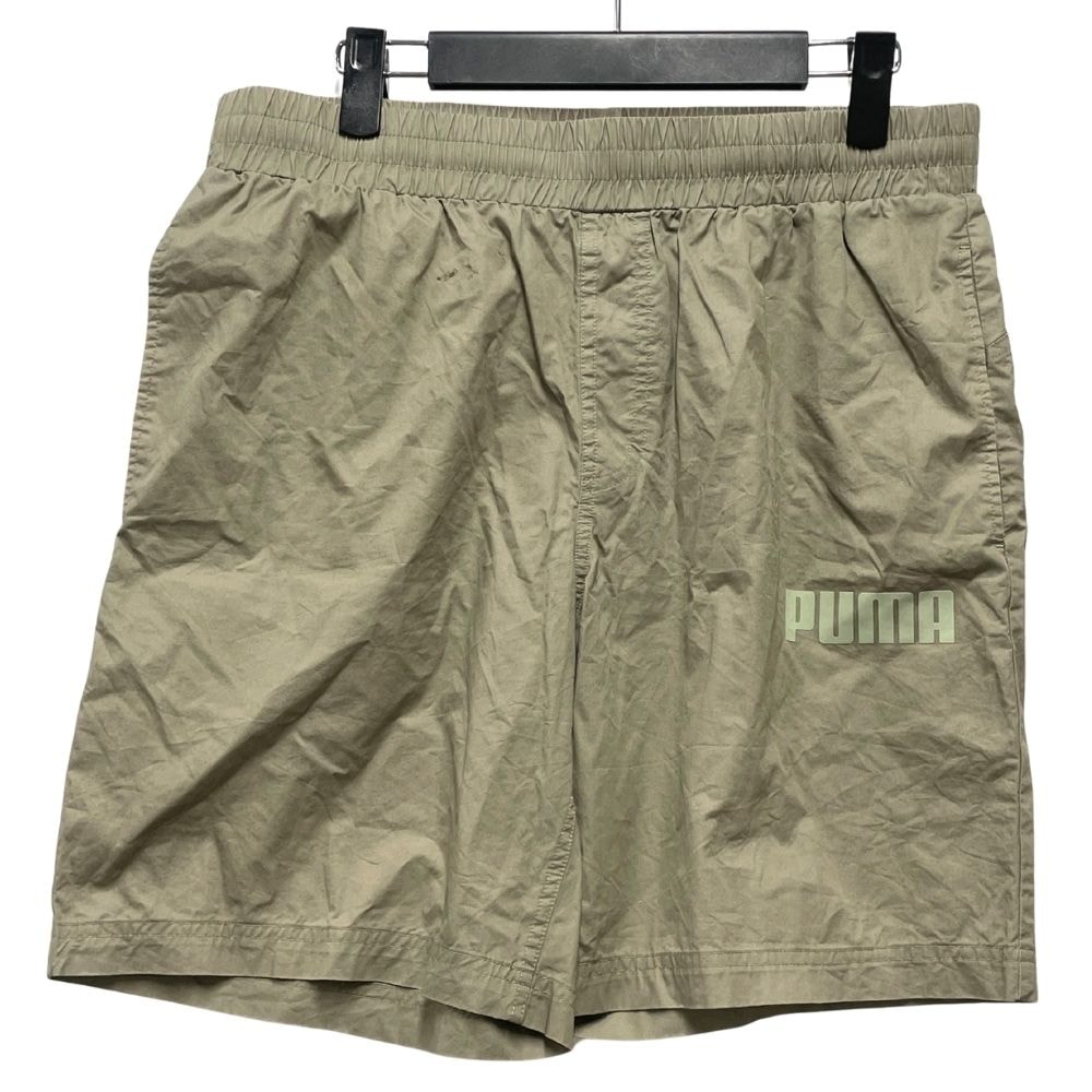 PUMA プーマ コットン イージーショーツ ベージュ サイズ XL 51493