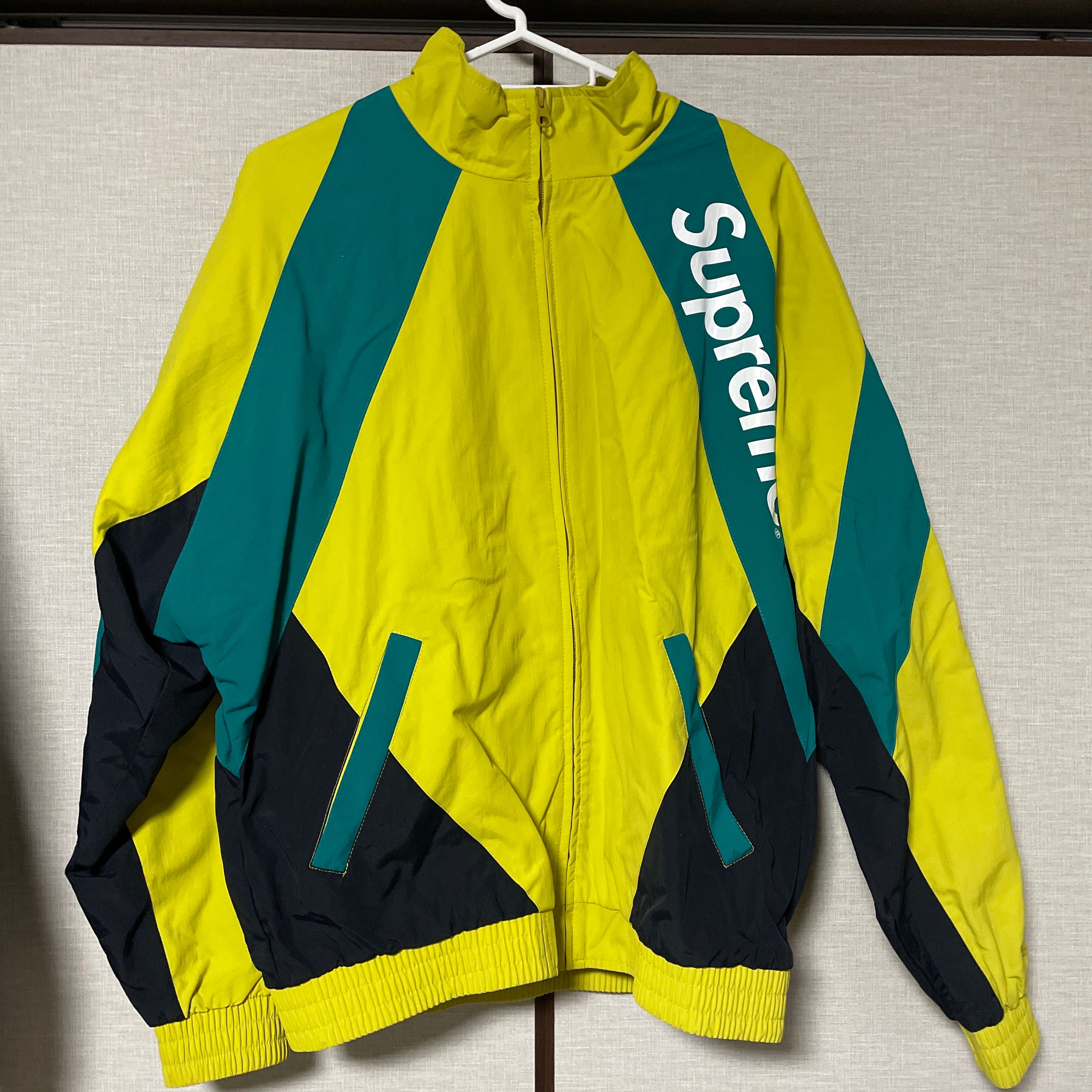 Supreme Paneled Track Jacket "Yellow"