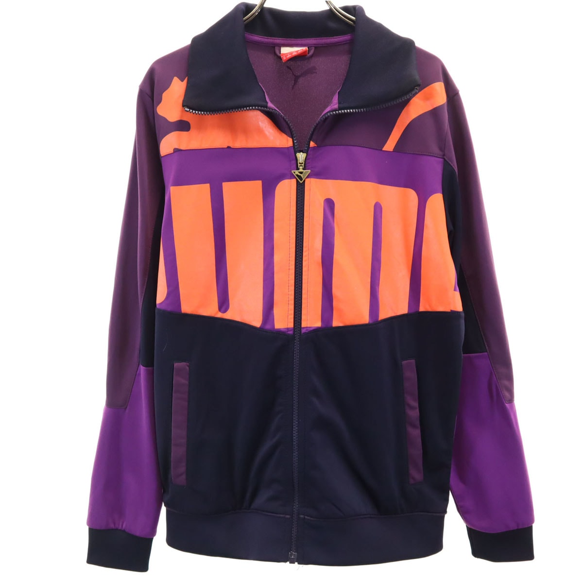 PUMA プーマ トラックジャケット XS パープル ジャージ