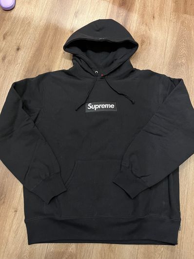 Supreme Box Logo Hooded Sweatshirt "Black" (21FW)