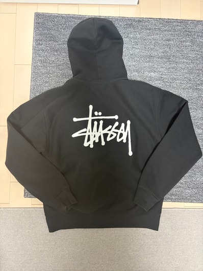 Stussy BASIC STUSSY ZIP HOODIE "Black"