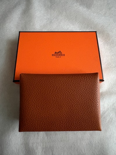 新品未使用Hermes Calvi Duoエルメスカルヴィデュオ ヴォーバレニアフォーブル