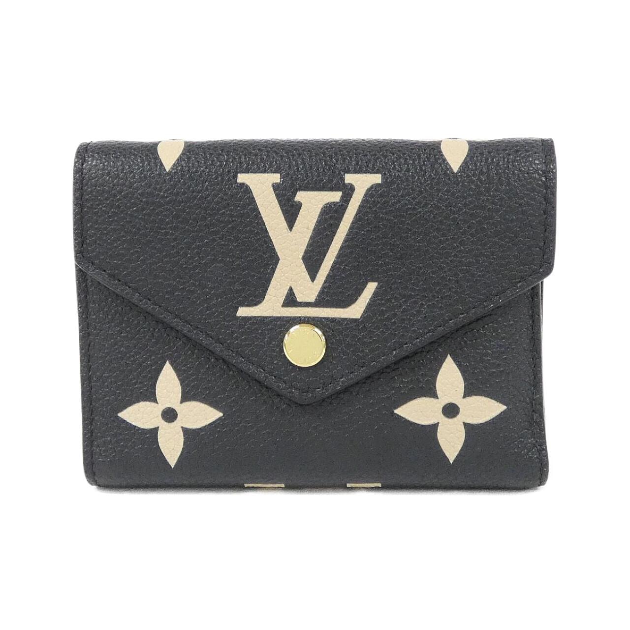 ルイヴィトン バイカラー モノグラム アンプラント ポルトフォイユ ヴィクトリーヌ M80968 財布