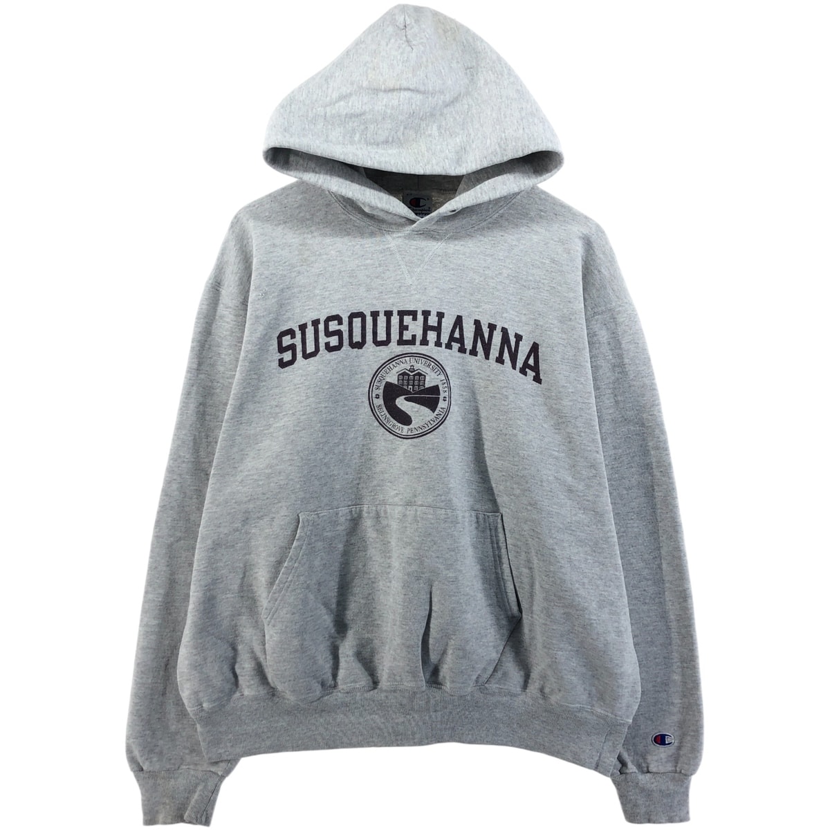 古着 90年代 チャンピオン Champion カレッジ スウェットプルオーバーパーカー メンズXXL相当 ヴィンテージ/eaa521923