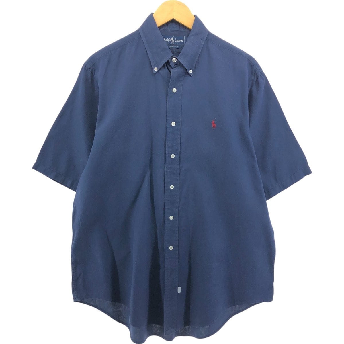 古着 ラルフローレン Ralph Lauren 半袖 ボタンダウンシャツ メンズL相当/eaa552739