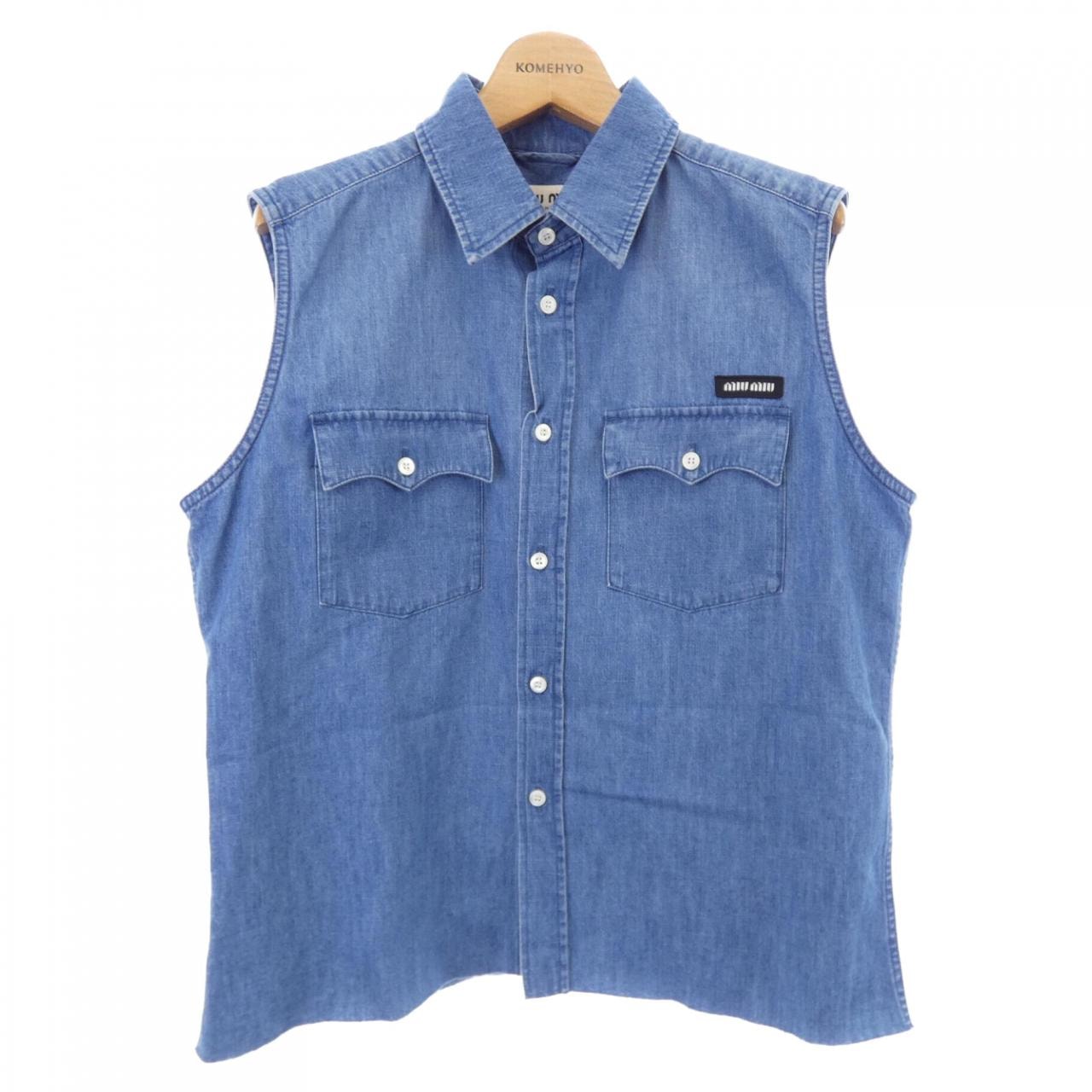 ミュウミュウ MIU MIU GWC124 16UA F0013 トップス