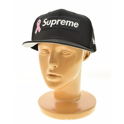 Supreme Breast Cancer Awareness Box Logo New Era "Black"