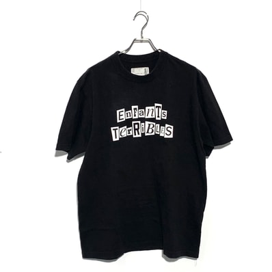 Sacai × Jean Paul Gaultier ENFANTS TERRIBLES PRINT T-SHIRT "Black"