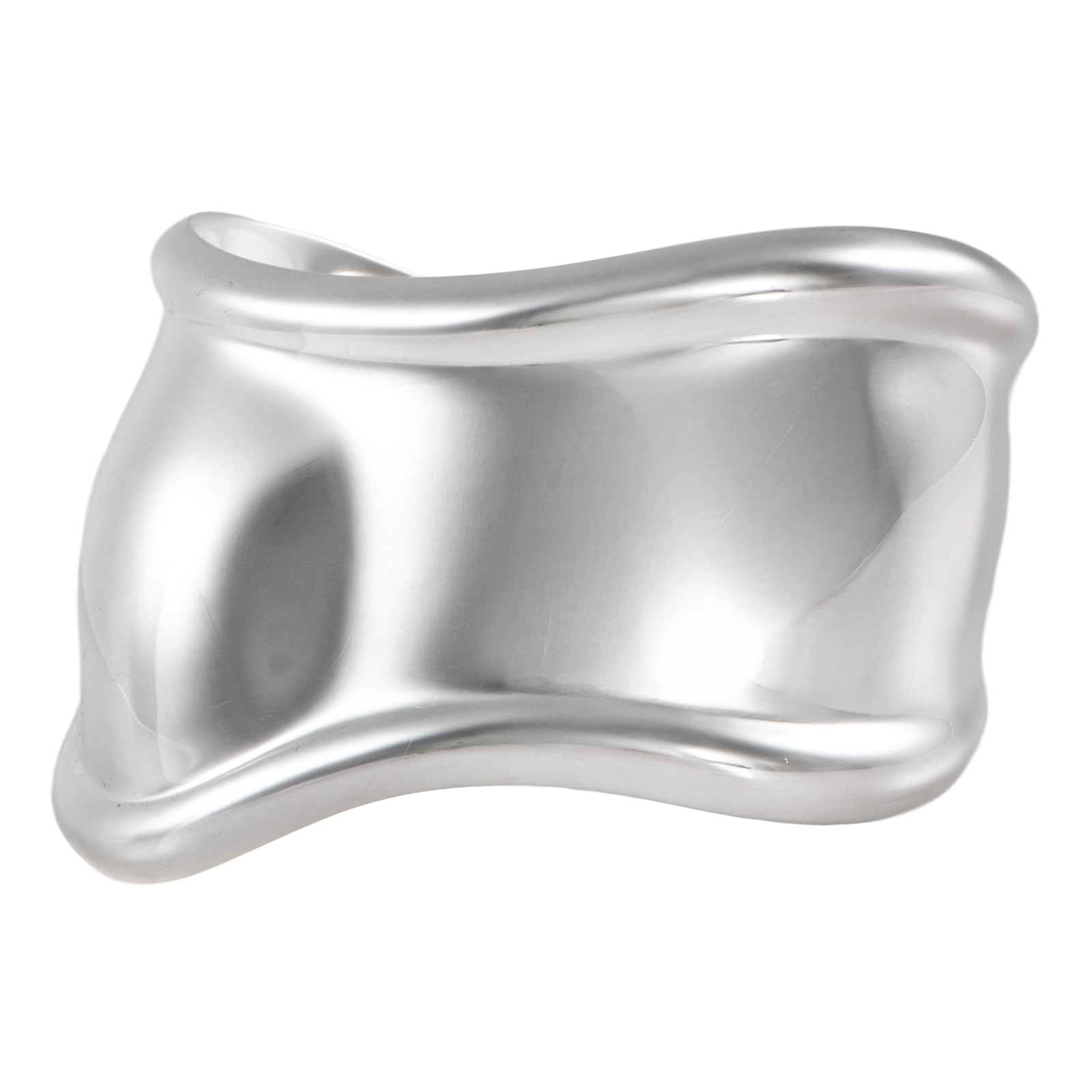 TIFFANY&Co. ティファニー ボーン カフ スモール 右手用 バングル エルサ・ペレッティ スターリングシルバー シルバー【中古】