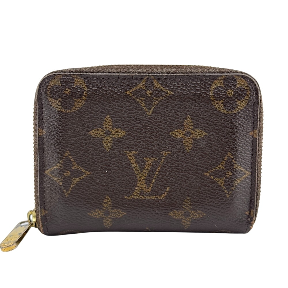 ルイヴィトン LOUIS VUITTON コインケース モノグラム ジッピーコインパース M60067 ブラウン