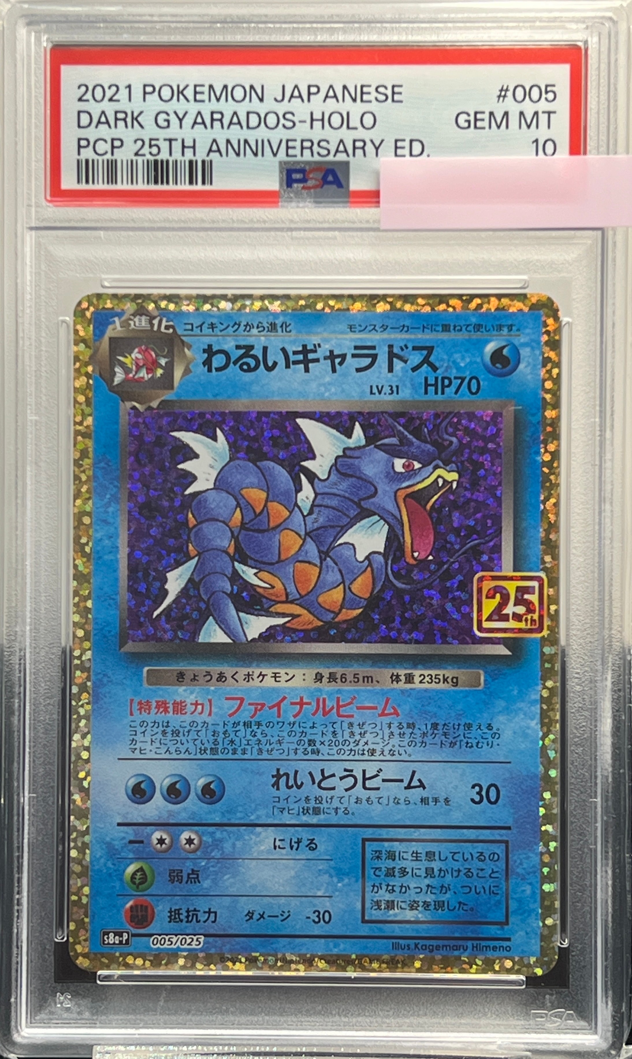 わるいギャラドス: プロモ[S8a-P 005/025](プロモカードパック 25th ANNIVERSARY edition)