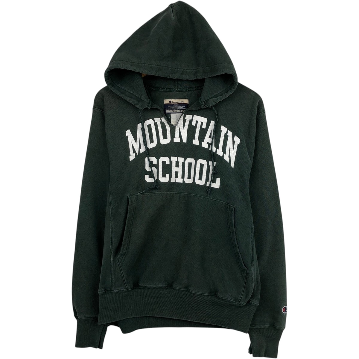 古着 00年代 チャンピオン Champion PREMIUM REVERSE WEAVE プレミアムリバースウィーブ カットオフ カレッジ スウェットプルオーバーパーカー メンズS相当/eaa635464