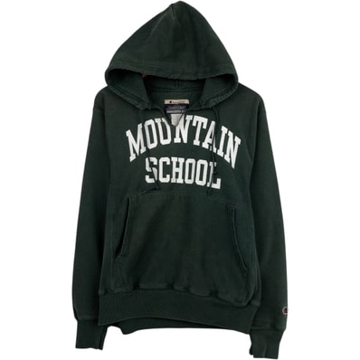 古着 00年代 チャンピオン Champion PREMIUM REVERSE WEAVE プレミアムリバースウィーブ カットオフ カレッジ スウェットプルオーバーパーカー メンズS相当/eaa635464