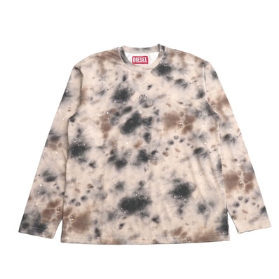 ■未使用品■DIESEL ディーゼル レッドタグ 長袖Tシャツ サイズL A-COLD-WALL ACW カットソー STAIN PRINT ロンT 20260828/RB0701