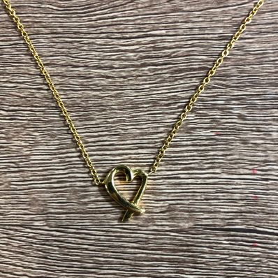 Tiffany & Co Loving Heart Necklace "Gold"
