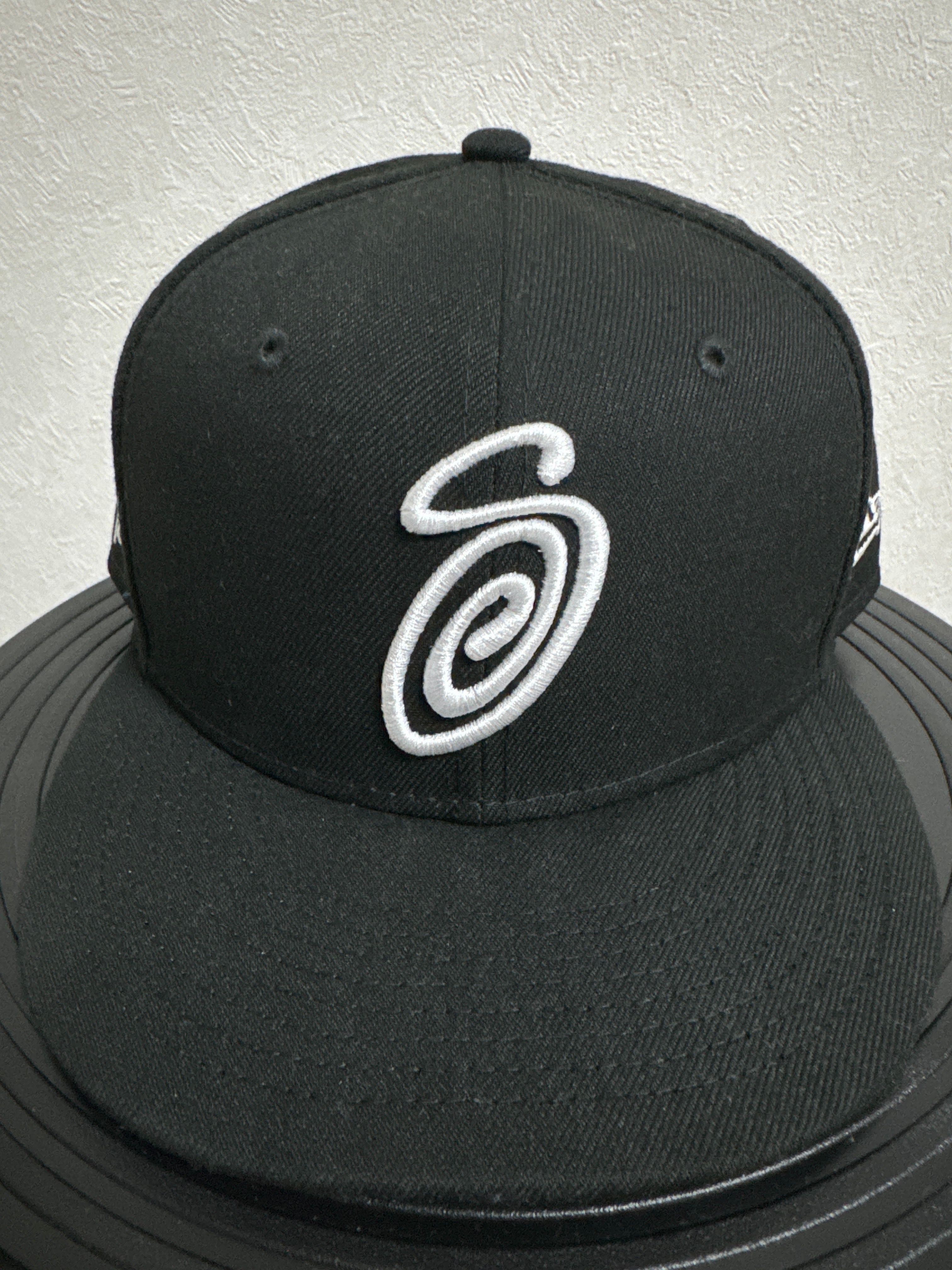 Stussy CURLY S NEW ERA CAP "Black"