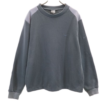 NIKE ナイキ 長袖 ニット XXL グレー セーター