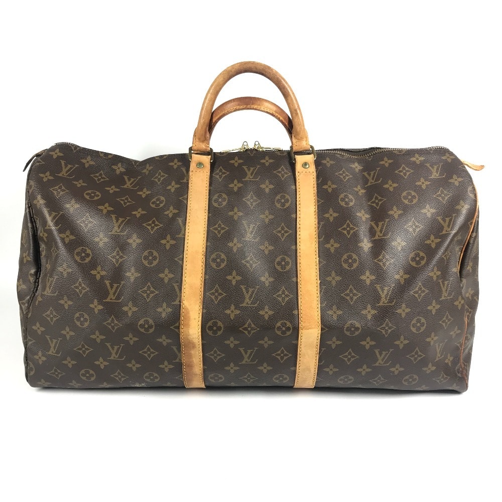 ルイヴィトン LOUIS VUITTON キーポル55 キーポル 55 M41424  モノグラム カバン ハンドバッグ 旅行バッグ トラベルバッグ ボストンバッグ モノグラムキャンバス ブラウン