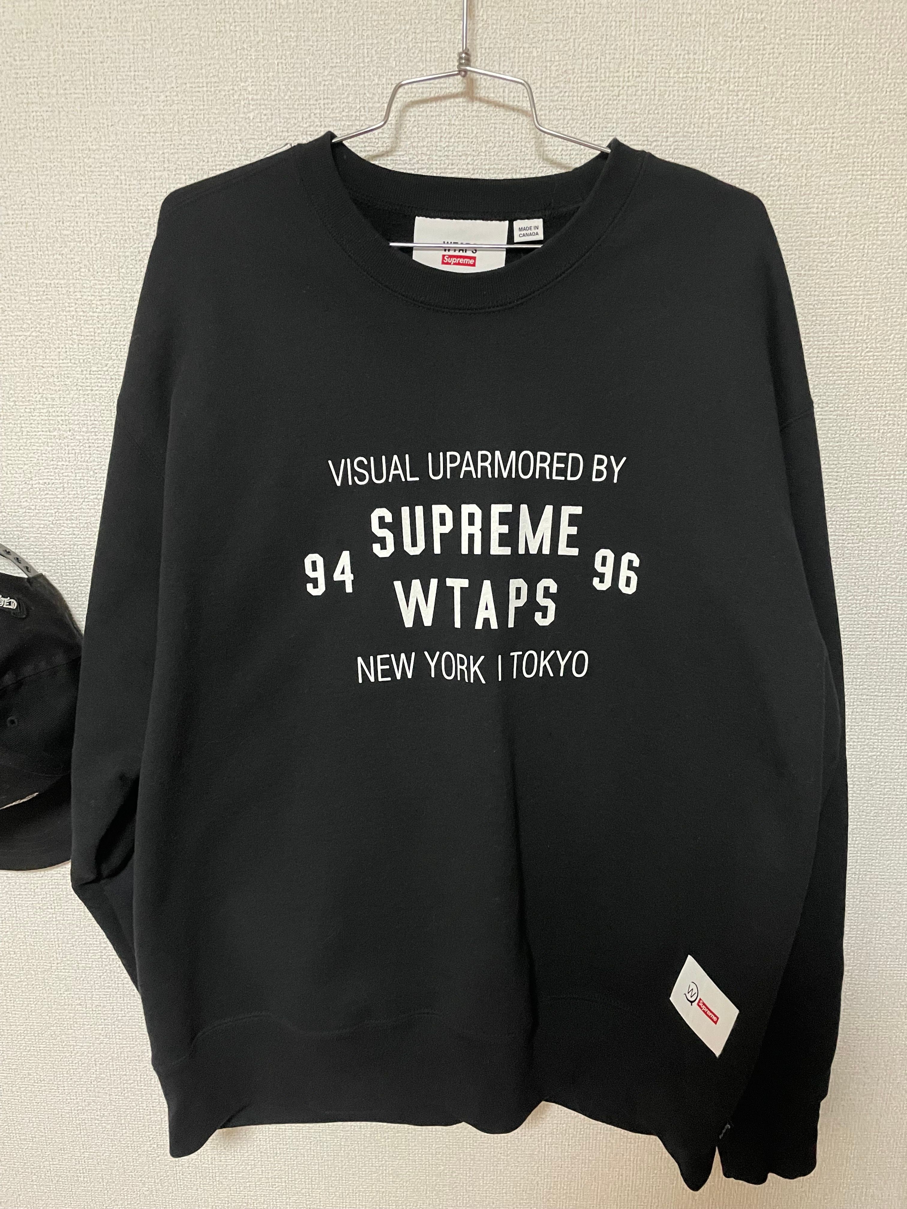 Supreme / WTAPS Crewneck "Black" 21274SPD-CSM03S