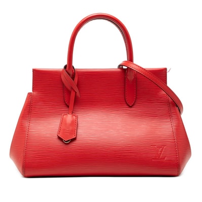 ルイ ヴィトン エピ マルリーBB ハンドバッグ ショルダーバッグ2WAY M41378 カスティリアンレッド レザー レディース LOUIS VUITTON 【中古】