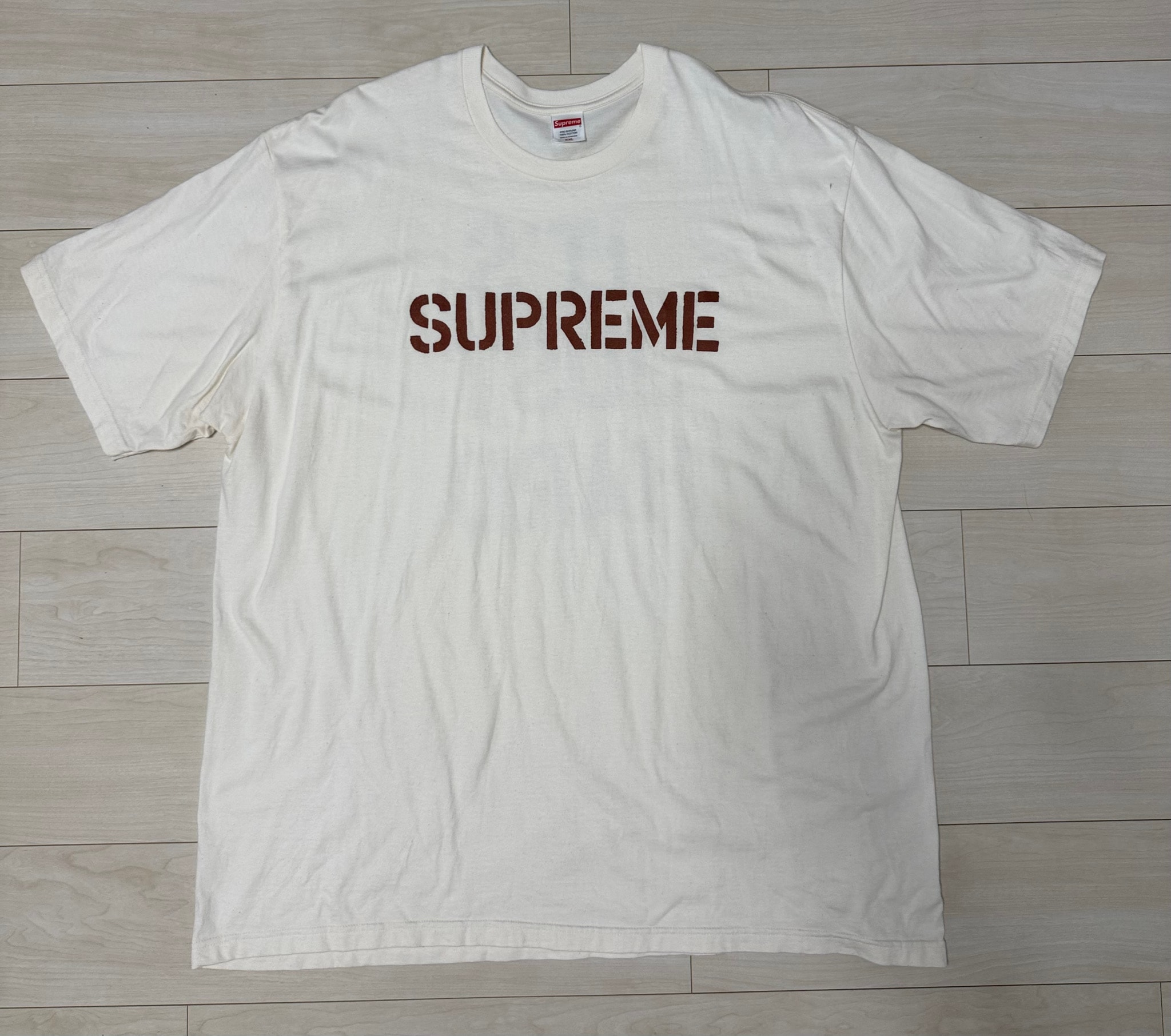 Supreme Hard Tee "Natural"