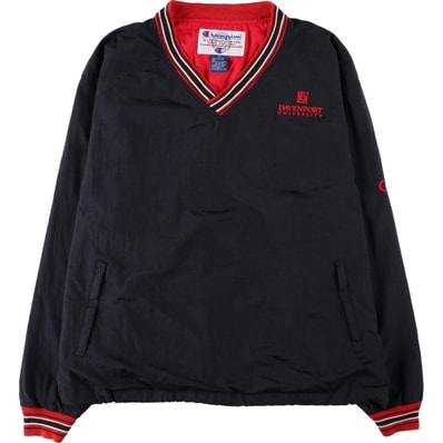 古着 90年代 チャンピオン Champion ナイロン カレッジ ナイロンプルオーバー メンズXL相当/eaa620472