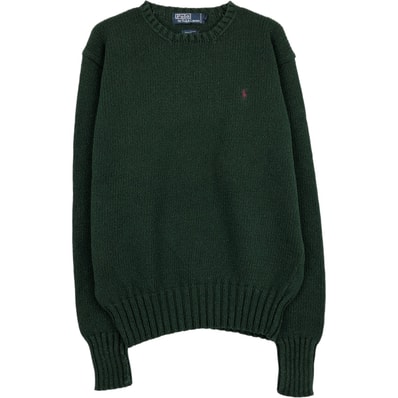 古着 ラルフローレン Ralph Lauren POLO by Ralph Lauren コットンニットセーター メンズS相当/eaa617948