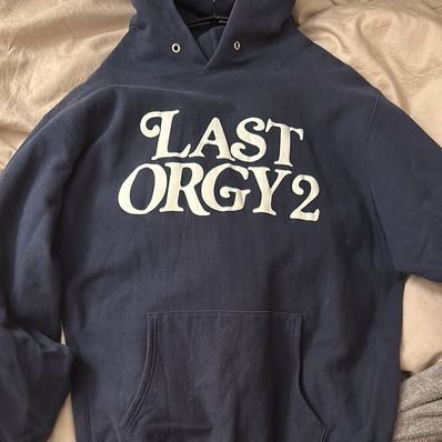 HUMAN MADE x UNDER COVER LAST ORGY 2 GDC PIZZA HOODIE "Black"