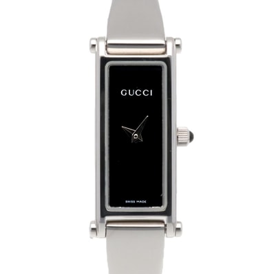 グッチ 腕時計 時計 ステンレススチール 1500L クオーツ 磨き直し済 レディース 1年保証 GUCCI 中古