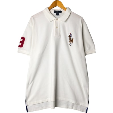 古着 ラルフローレン Ralph Lauren POLO by Ralph Lauren ビッグポニー 半袖 ポロシャツ メンズXL相当/eaa577865