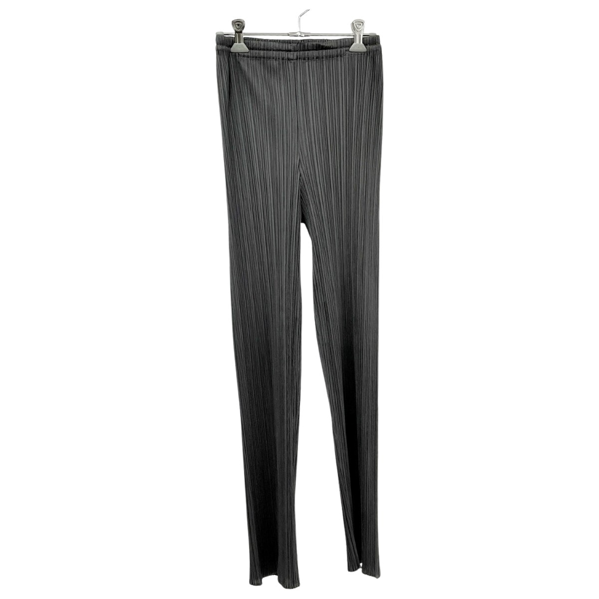 PLEATS PLEASE ISSEY MIYAKE イッセイミヤケ パンツ size2 レディース PP04-JF609 グレー