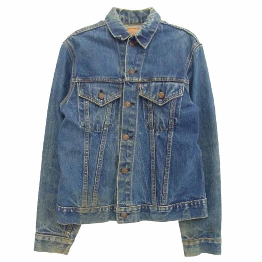 Levi's リーバイス デニムジャケット 70505 0217 60~70s 70505 BIGE ボタン裏刻印526 Gジャン 4th デニムジャケット インディゴブルー系【中古】