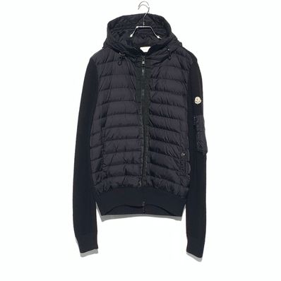 Moncler MAGLIONE TRICOT CARDIGAN Black