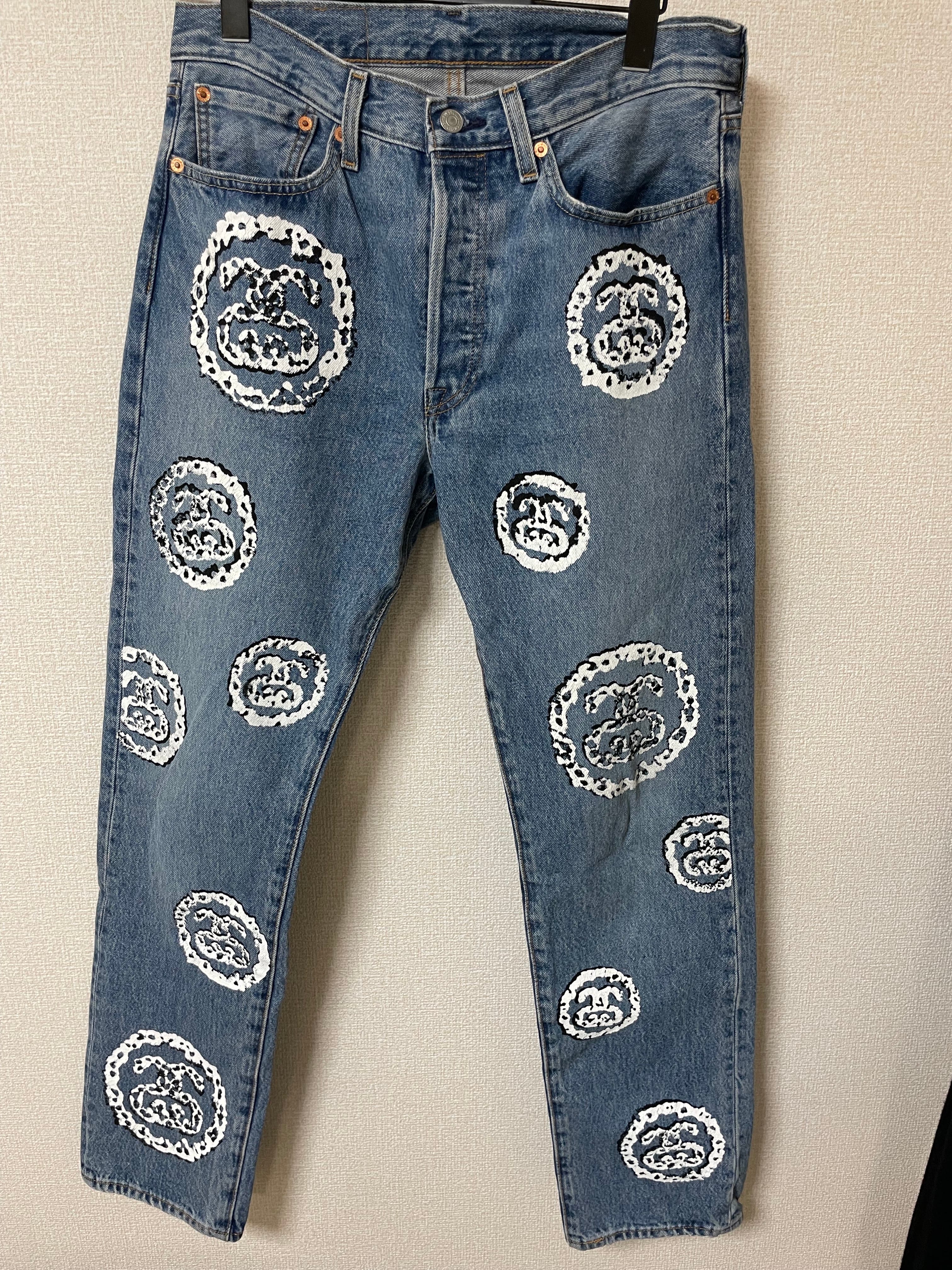 Stussy & Denim Tears 501 Jean "Light Indigo"